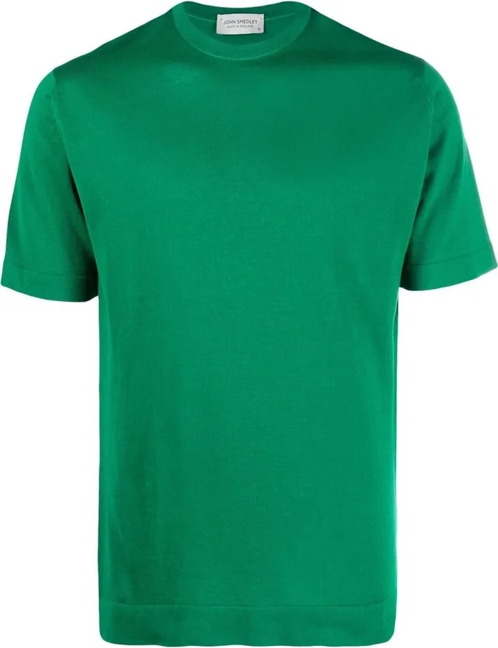 knitted short-sleeve T-shirt