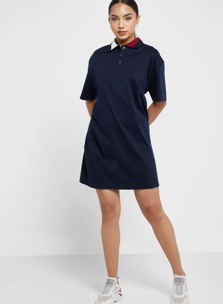 Polo Neck Dress