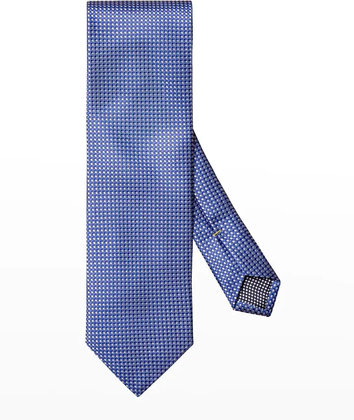 Men's Geometric Silk Tie