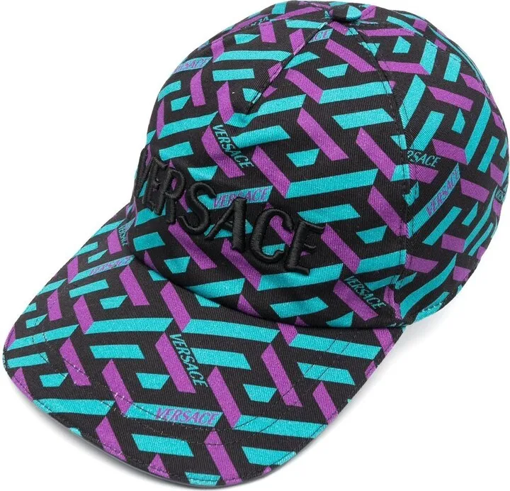 La Greca logo-print cap