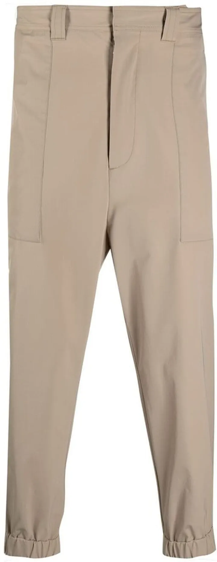 Elasticated Bottom Tapered Trousers
