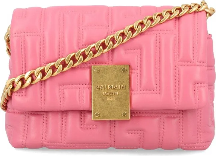 Balmain 1945 Soft Chain-Linked Shoulder Bag