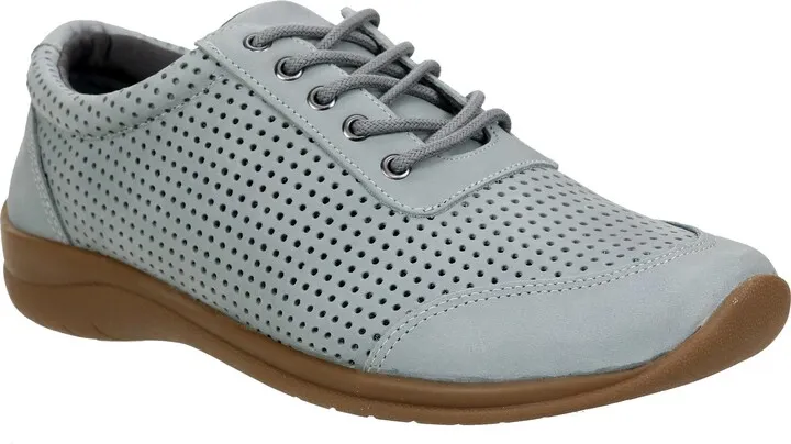 Suede Perforated Derby