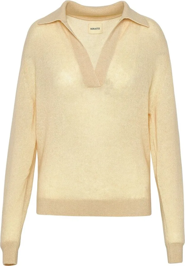 Khaite Jo V-Neck Knitted Jumper