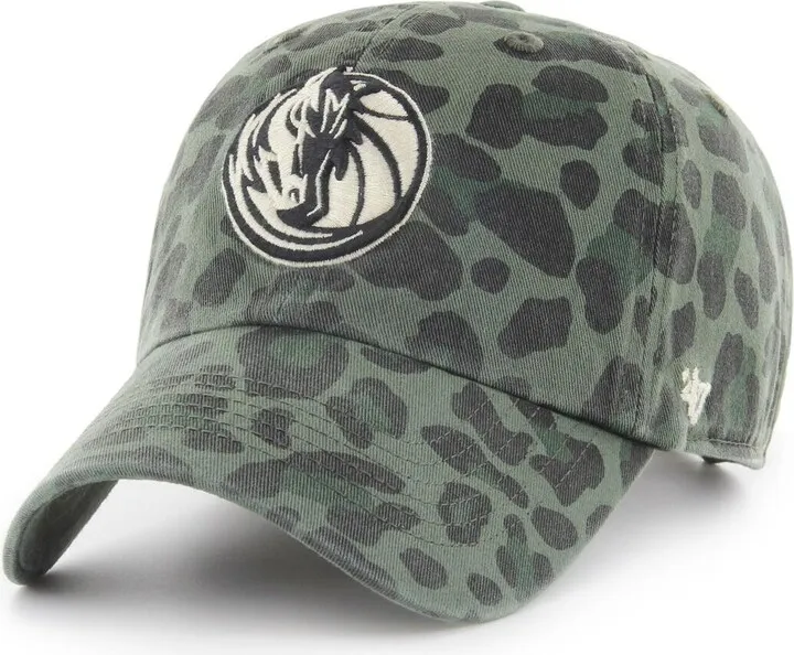 Women's '47 Brand Green Dallas Mavericks Bagheera Clean Up Adjustable Hat