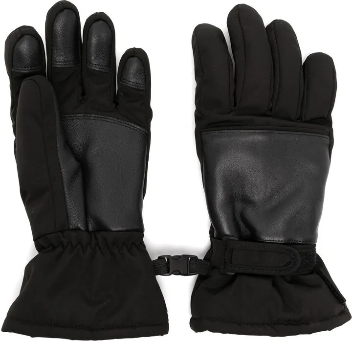 Lambswool Panelled Gloves