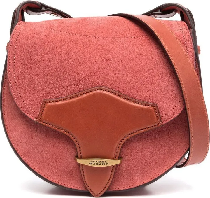 ISABEL MARANT- Botsy Leather Shoulder Bag
