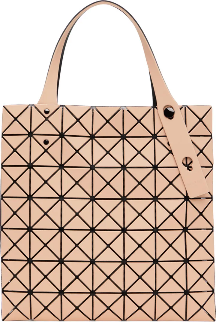 Bao Bao Issey Miyake Orange Prism Frost Tote