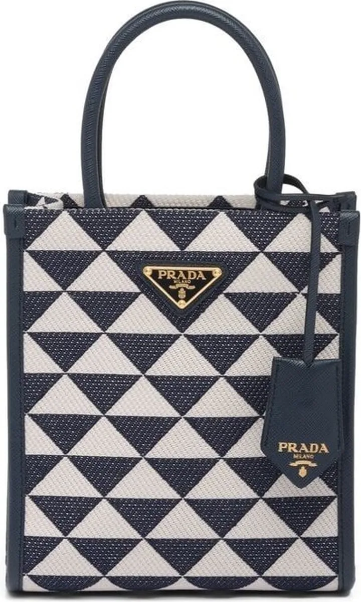 Symbole embroidered mini bag