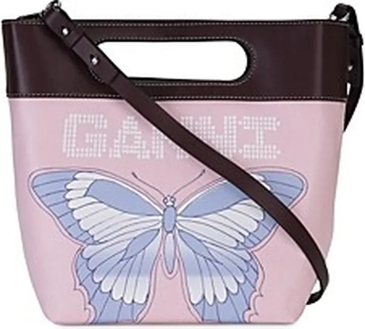 Ganni Small Canvas Graphic Tote