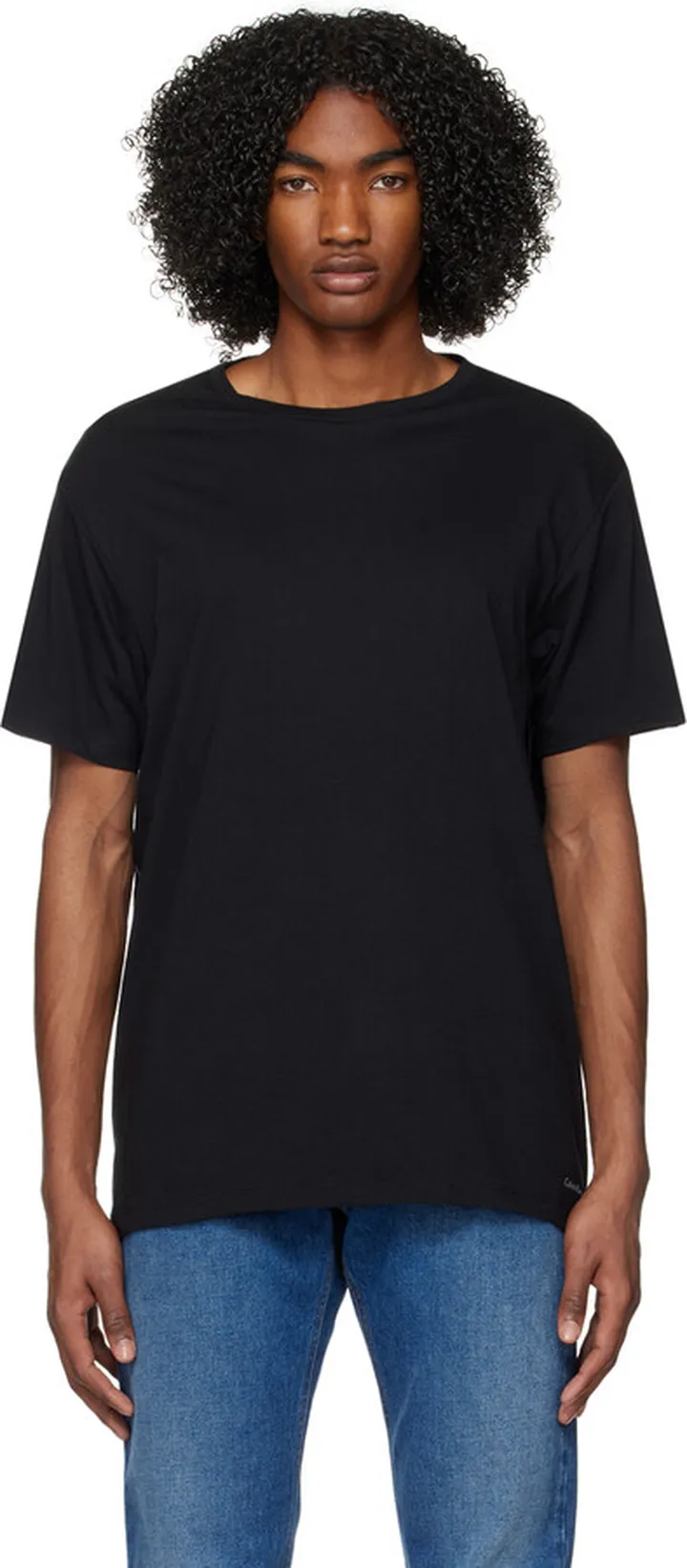 Calvin Klein Underwear Three-Pack Black T-Shirts