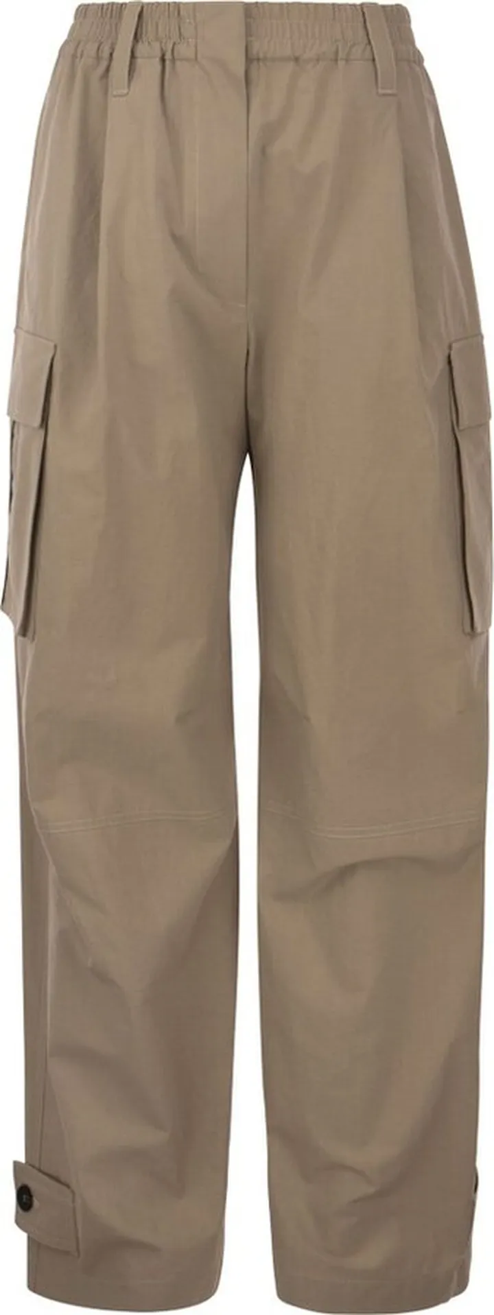 Brunello Cucinelli Straight-Leg Cargo Trousers
