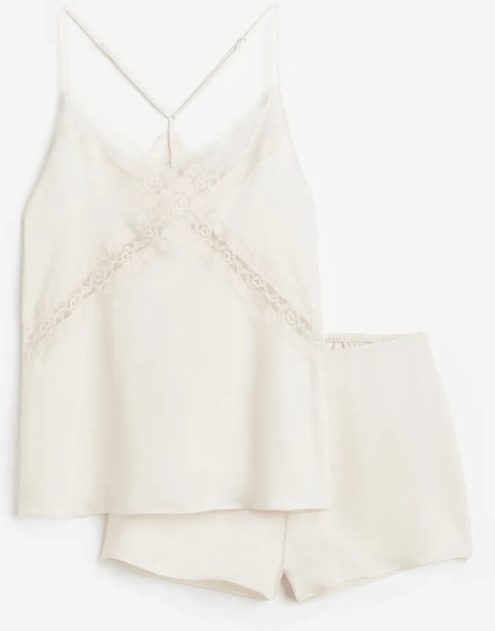 Pajama Camisole Top and Shorts