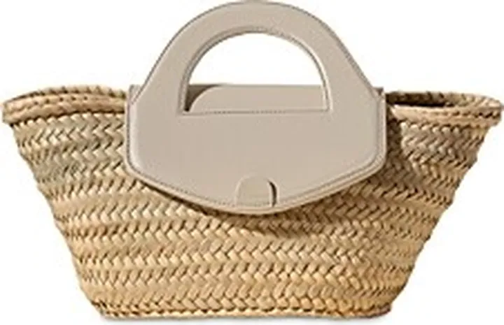 Hereu Alqueria Small Straw Crossbody Tote