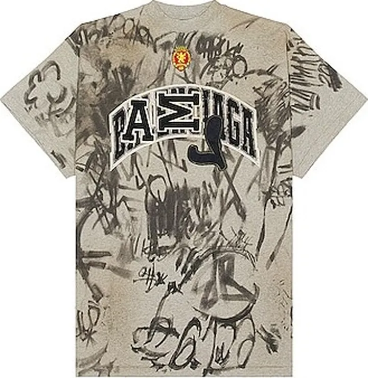 Balenciaga Oversized T-shirt in Grey