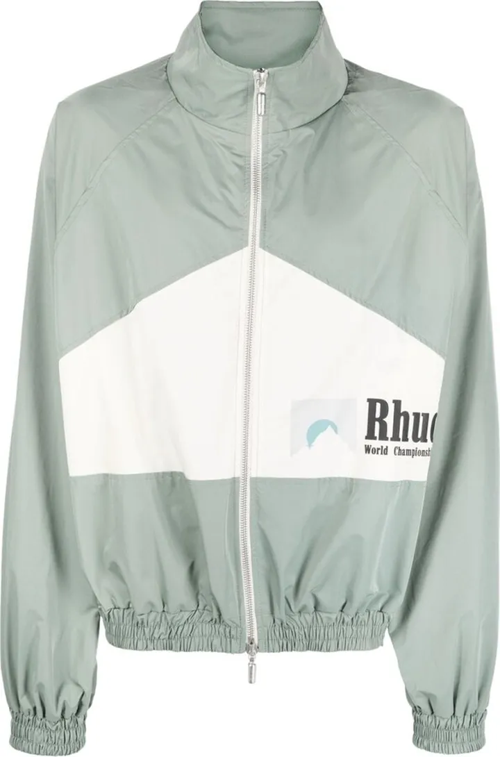 World Championship logo-print bomber jacket