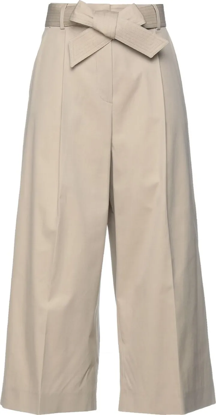 Cropped Pants Beige