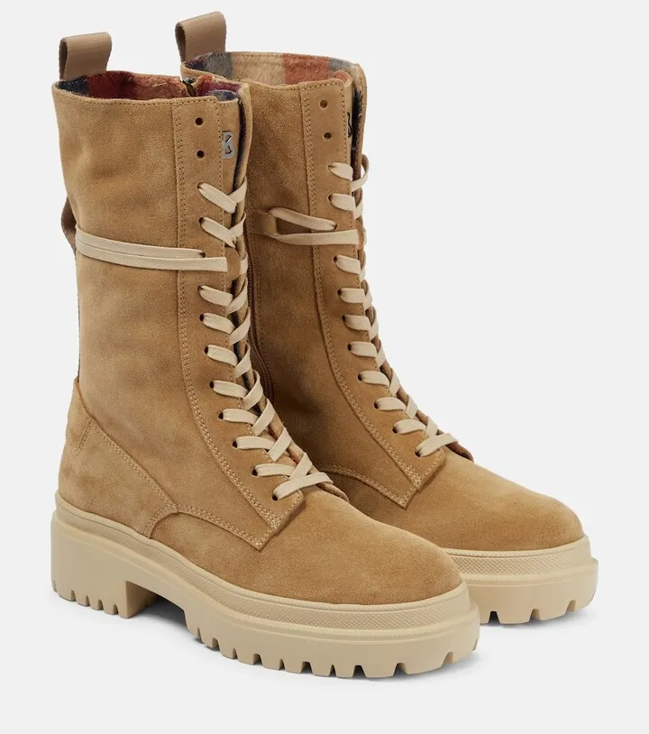 Chesa Alpina suede hiking boots
