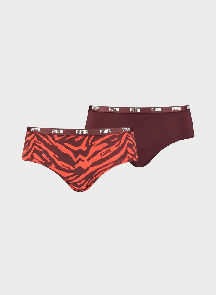 2 Pack Printed Hipster