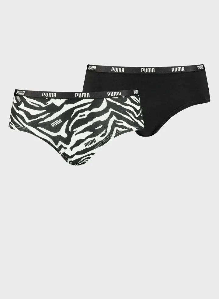 2 Pack Printed Hipster