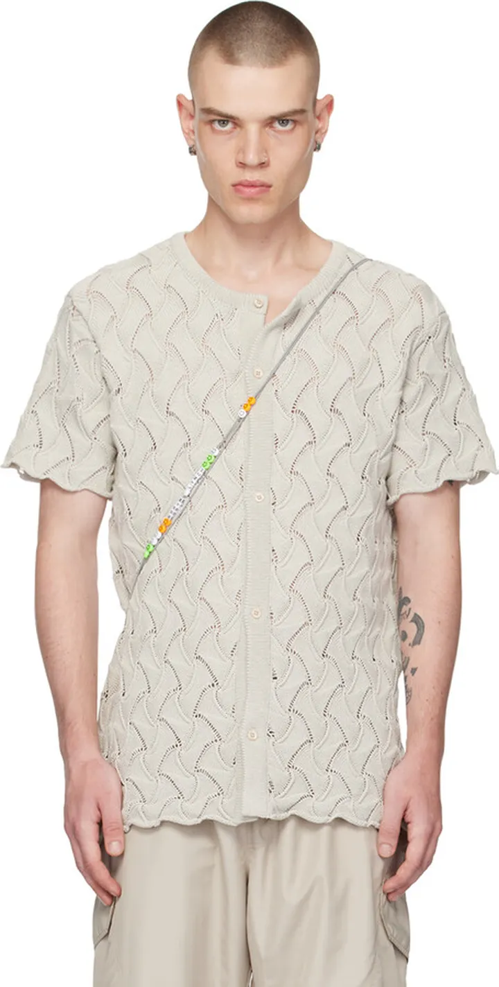 Robyn Lynch Gray Wave T-Shirt