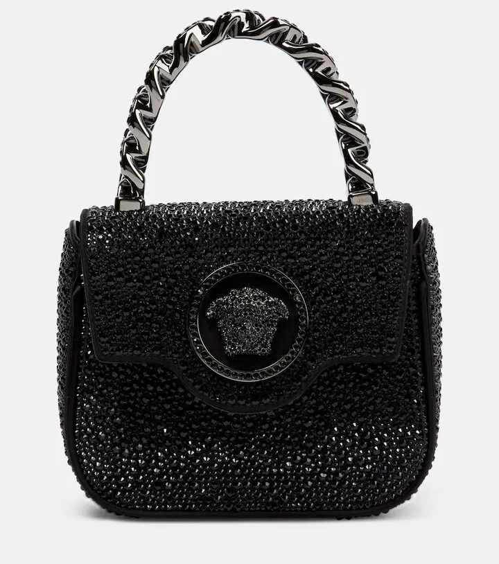 La Medusa embellished tote bag