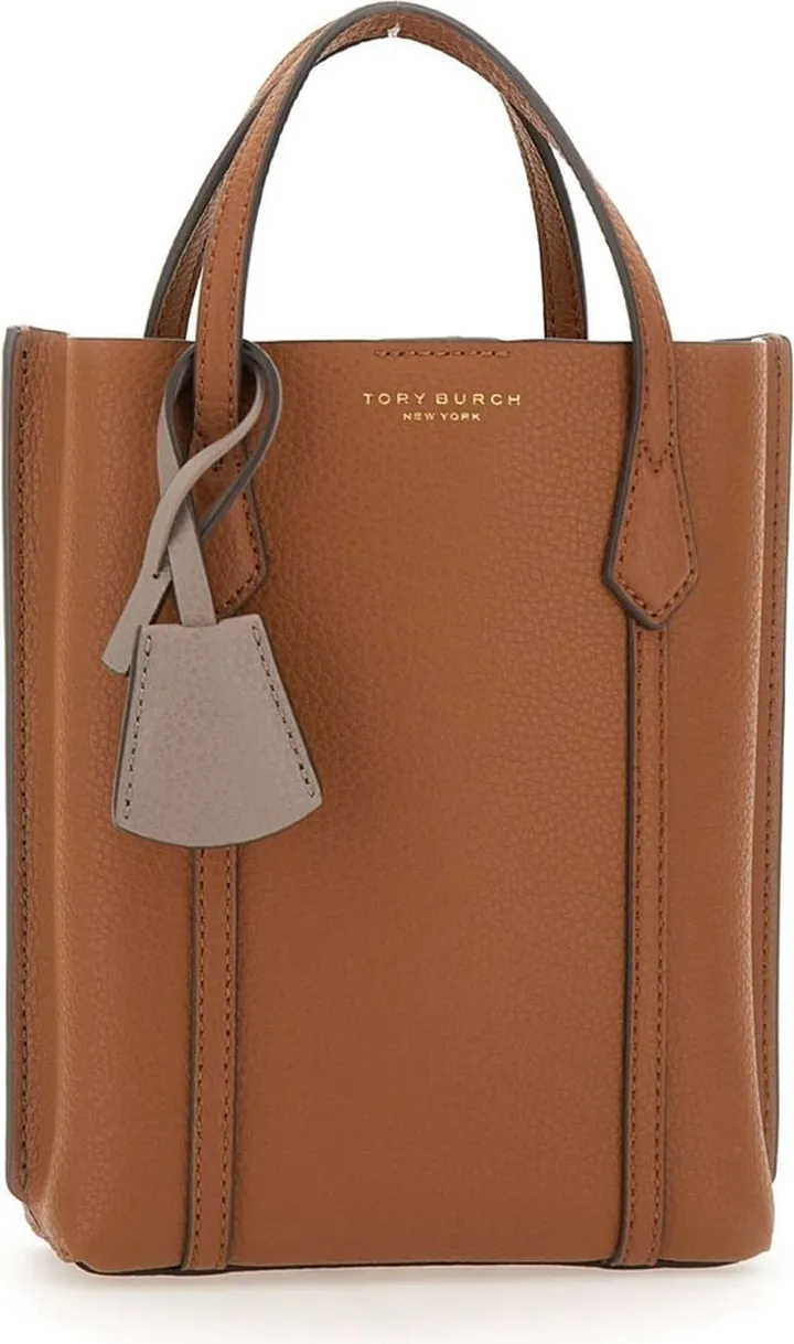mini Perry Tote Leather Bag
