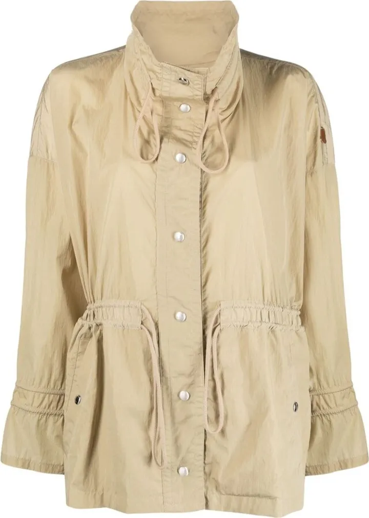 Deel drawstring-waist jacket
