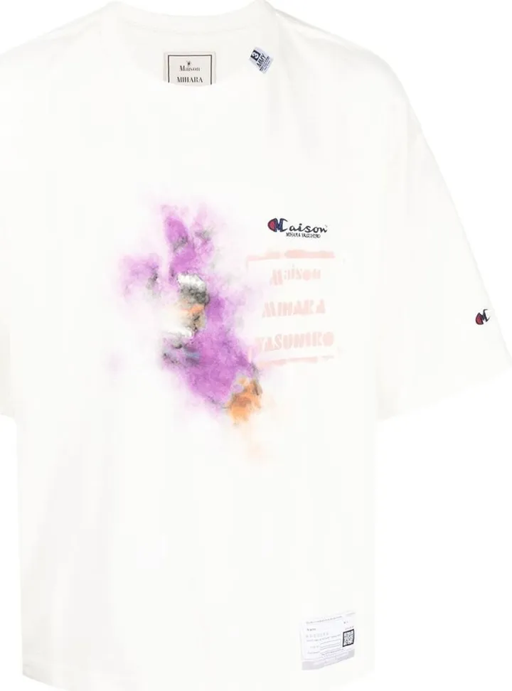 logo-print cotton T-shirt
