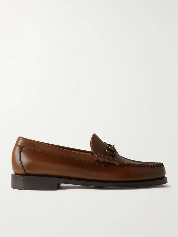 Weejuns Heritage Lincoln Horsebit Leather Penny Loafers