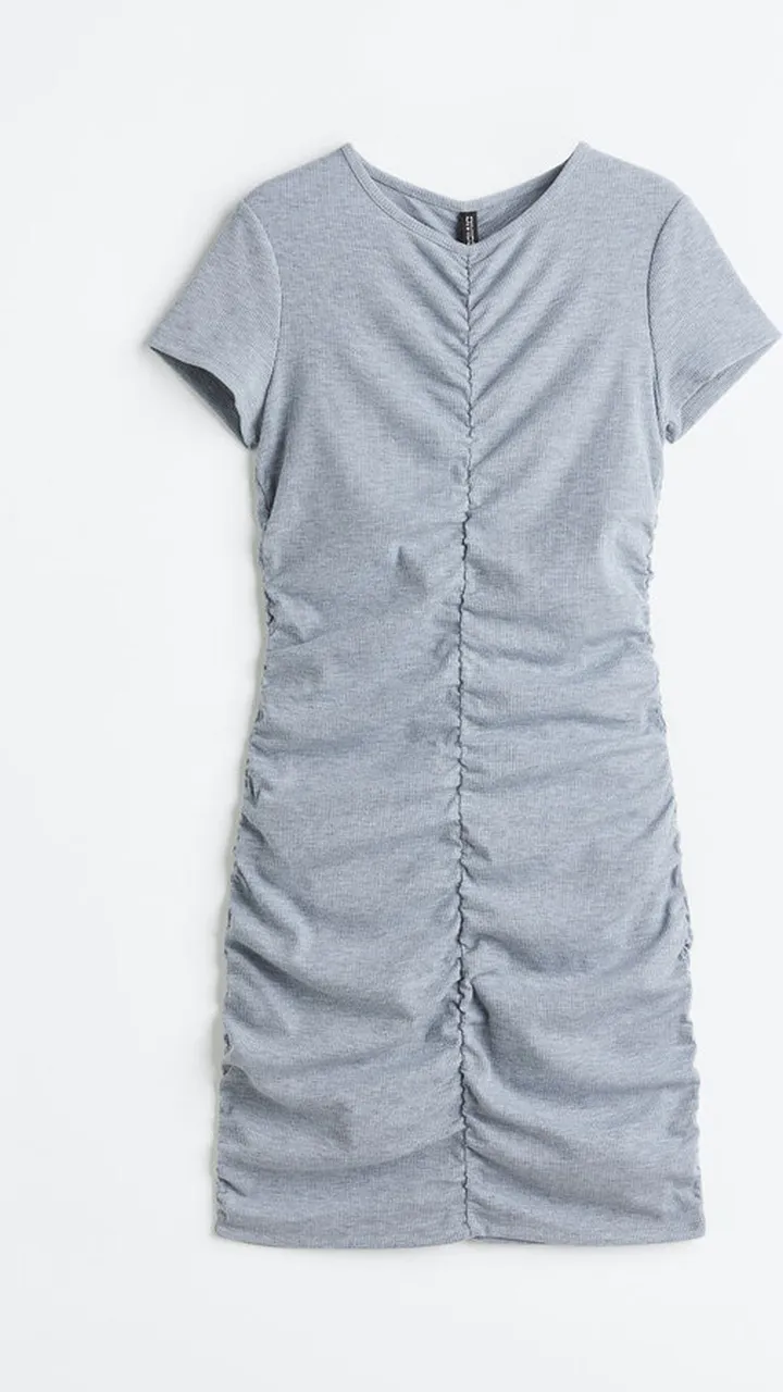 Draped Jersey Dress