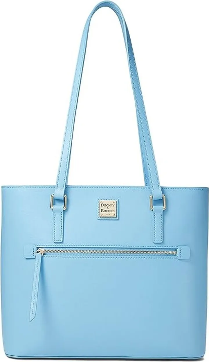 Dooney & Bourke Saffiano Shopper (Sky Blue) Handbags