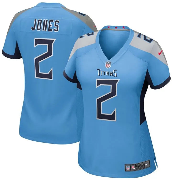 Women's Julio Jones Light Blue Tennessee Titans Game Jersey