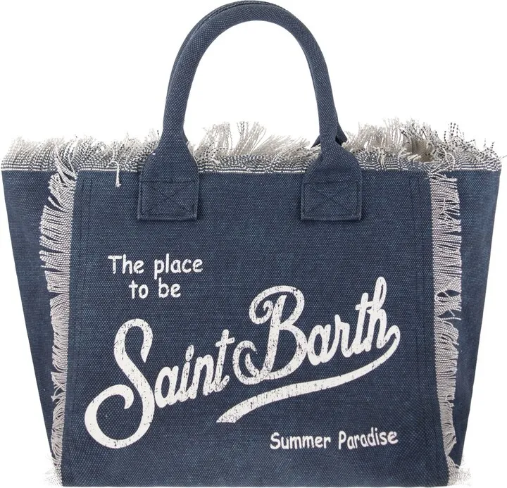 Vanity - Denim Canvas Shoulder Bag
