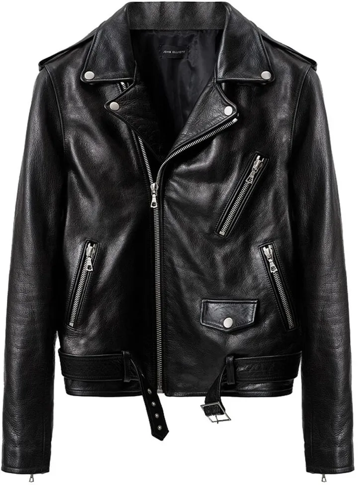 Zipped Biker Jacket
