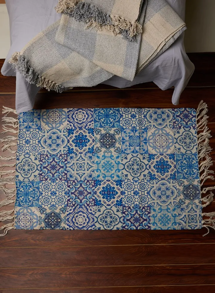 Tile Print Rug