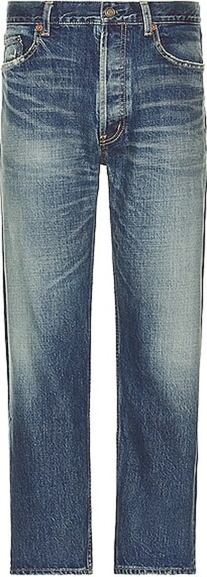 Saint Laurent Mick Skinny Jean in Blue