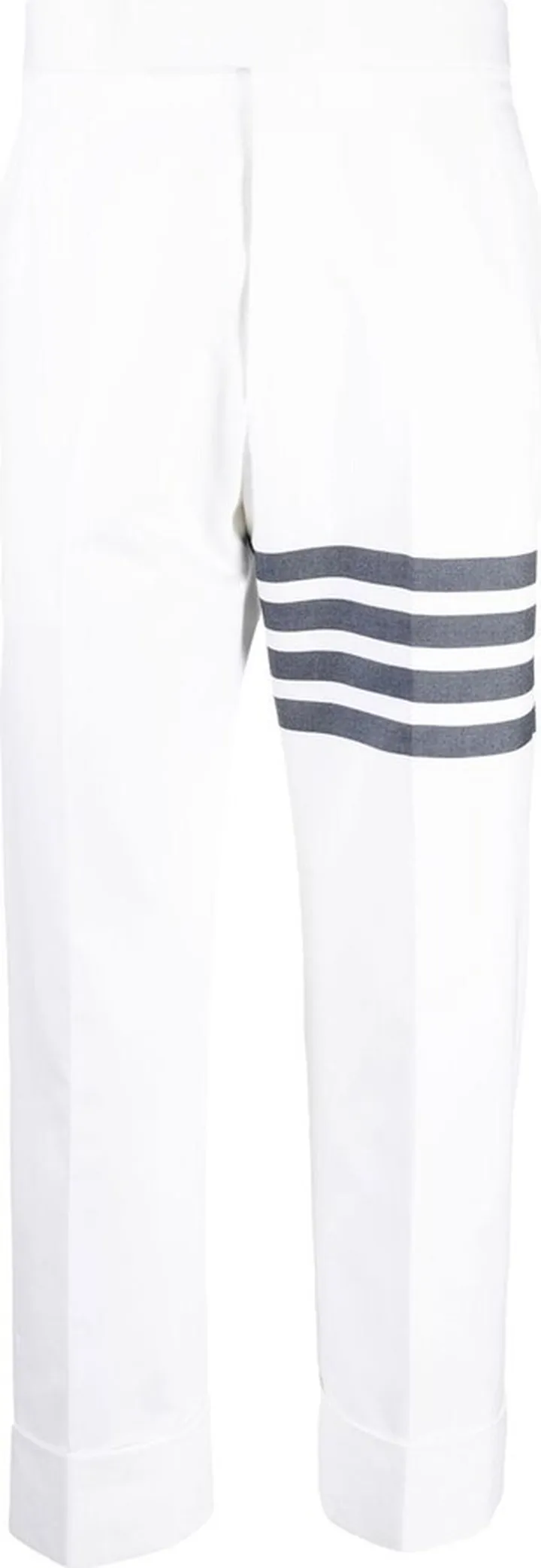 4 Bar Stripe cropped tailored trousers