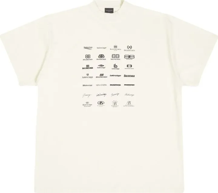 Balenciaga Cotton Archives Logo Shirt