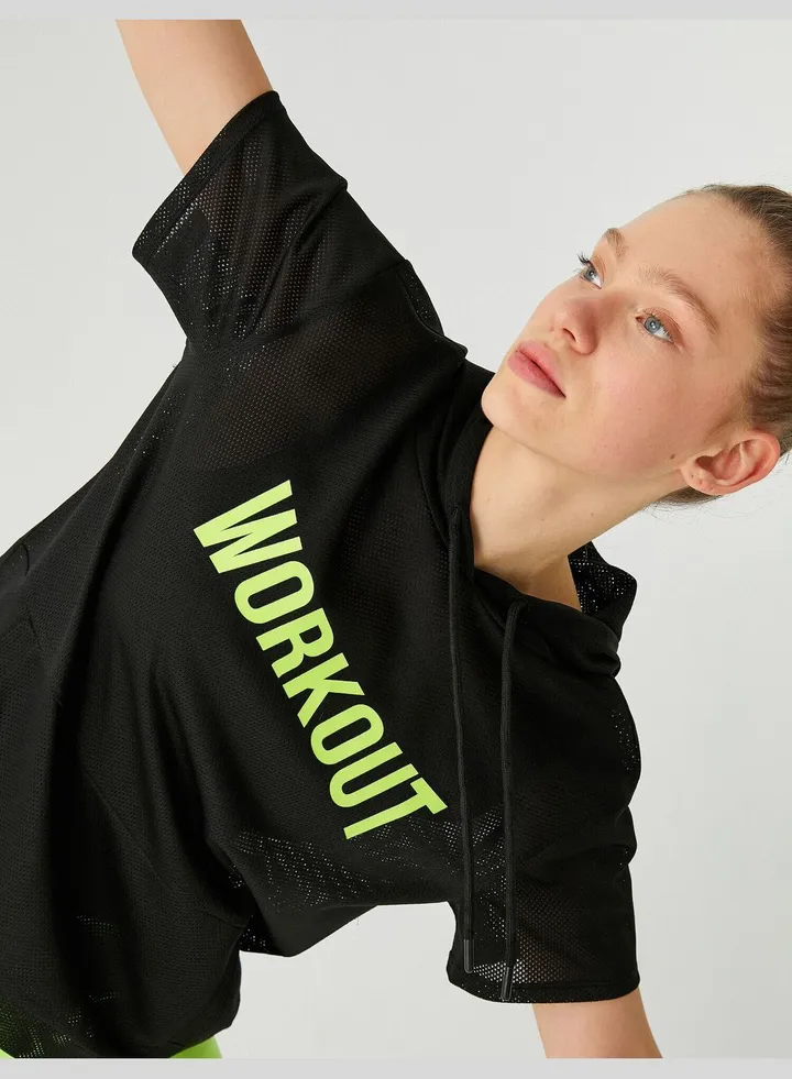 Printed Hoodie T-Shirt