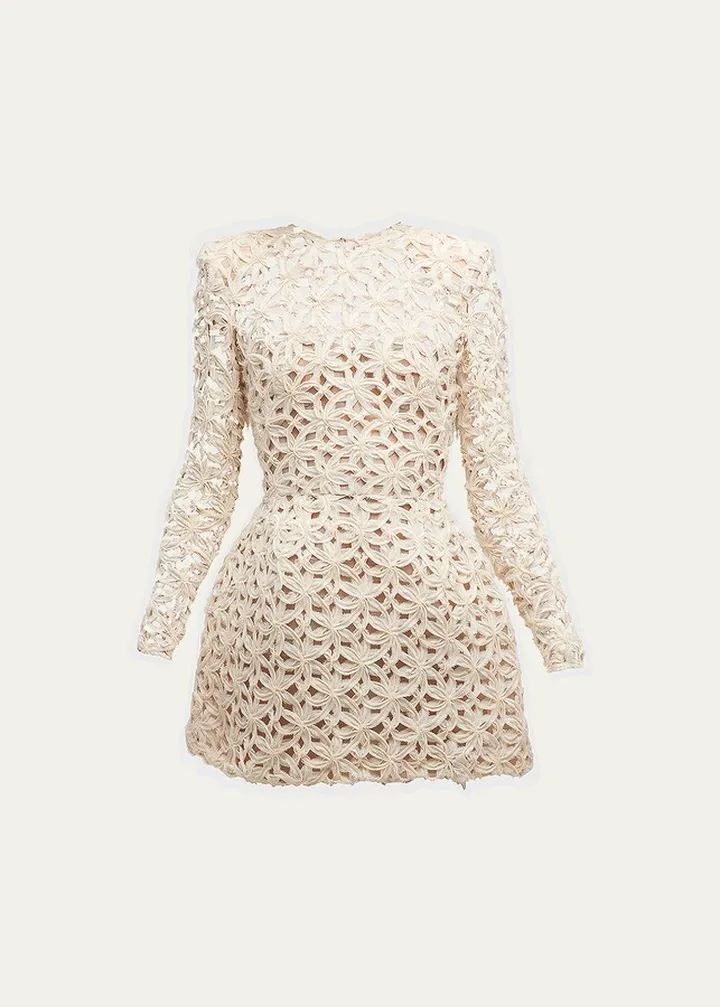 Casey Floral Fit-&-Flare Mini Dress