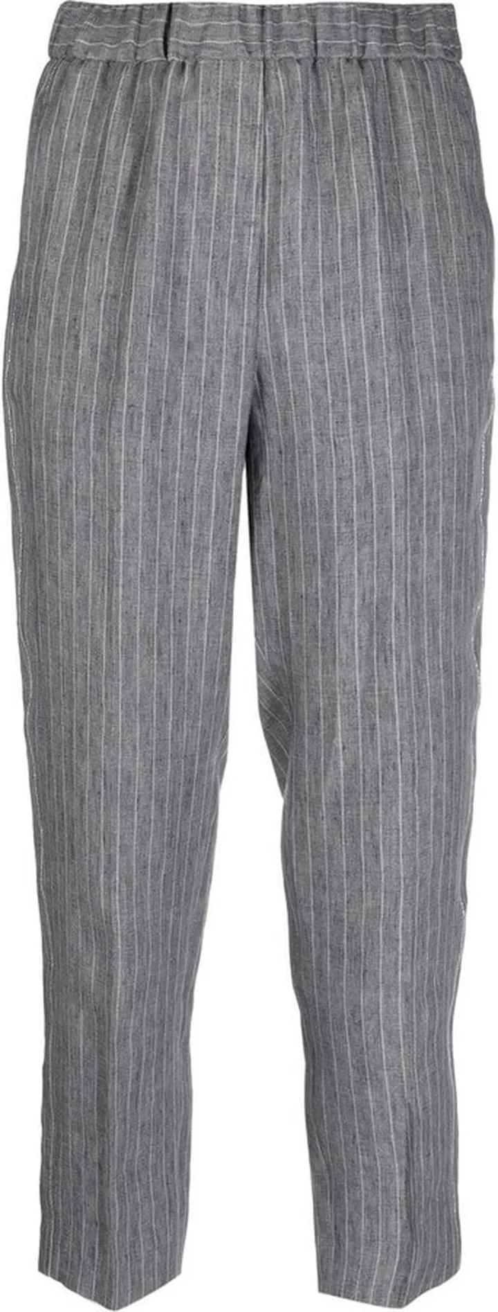 Cropped Tailored Trousers