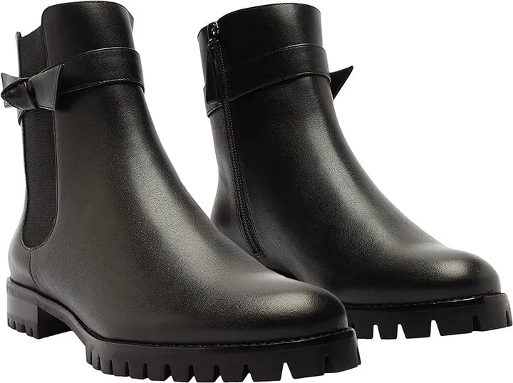 Alexandre Birman Clarita Rain Boot Flat (Black) Women's Rain Boots