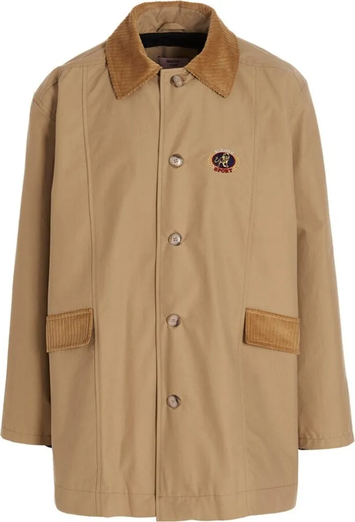 Martine Rose Hanging Sports Casual Trench Coat