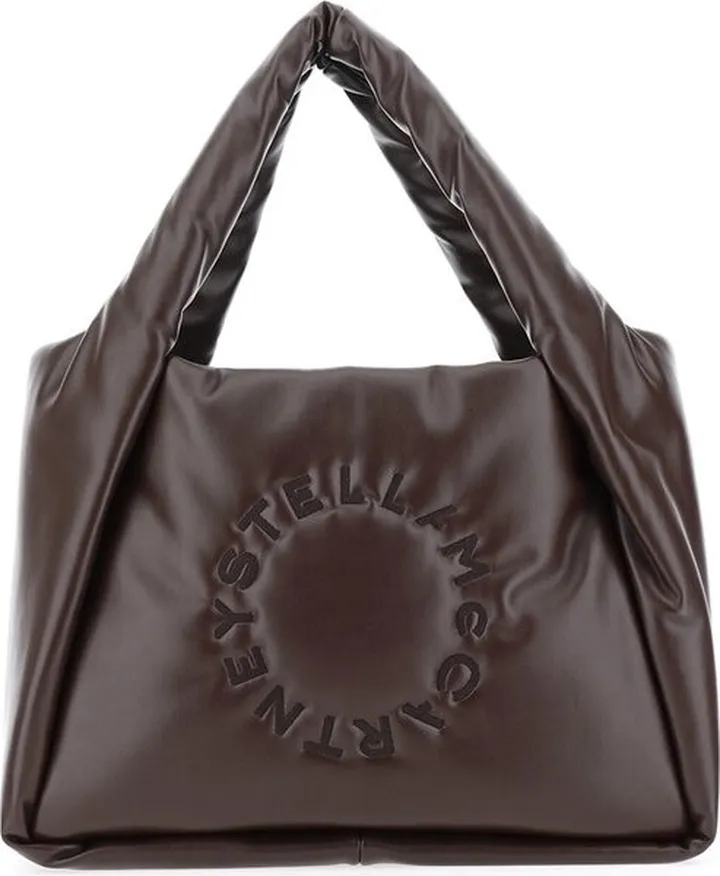 Stella McCartney Logo Embroidered Padded Tote Bag