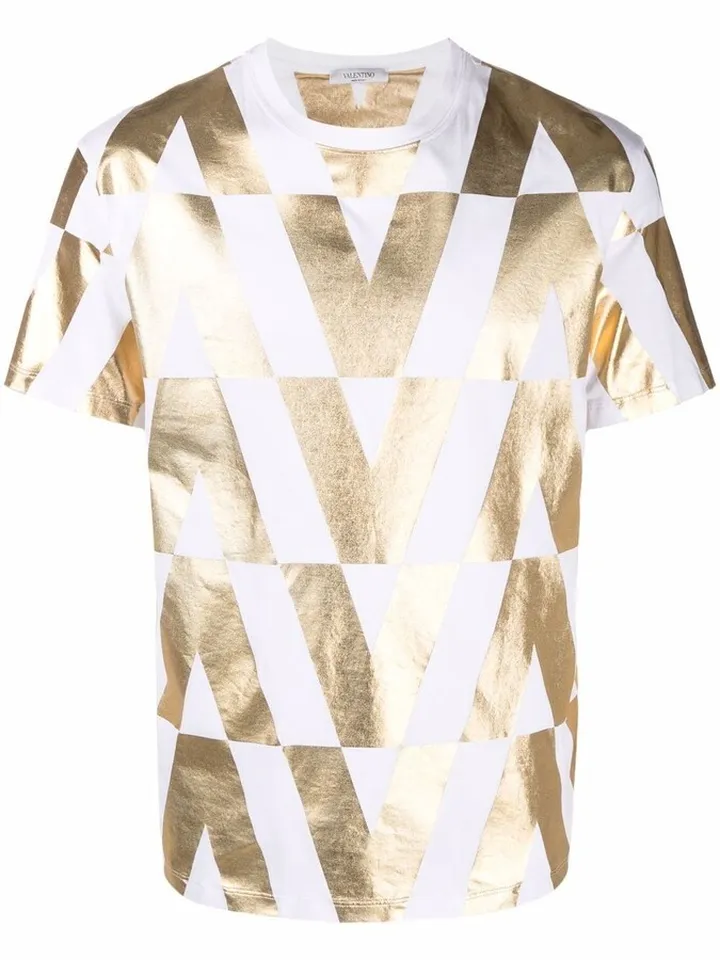 logo print cotton T-shirt