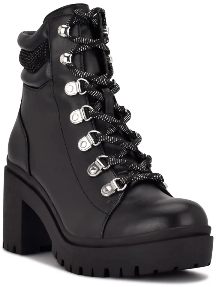 Nine West Women's Qwork Lug Sole Booties Women's Shoes