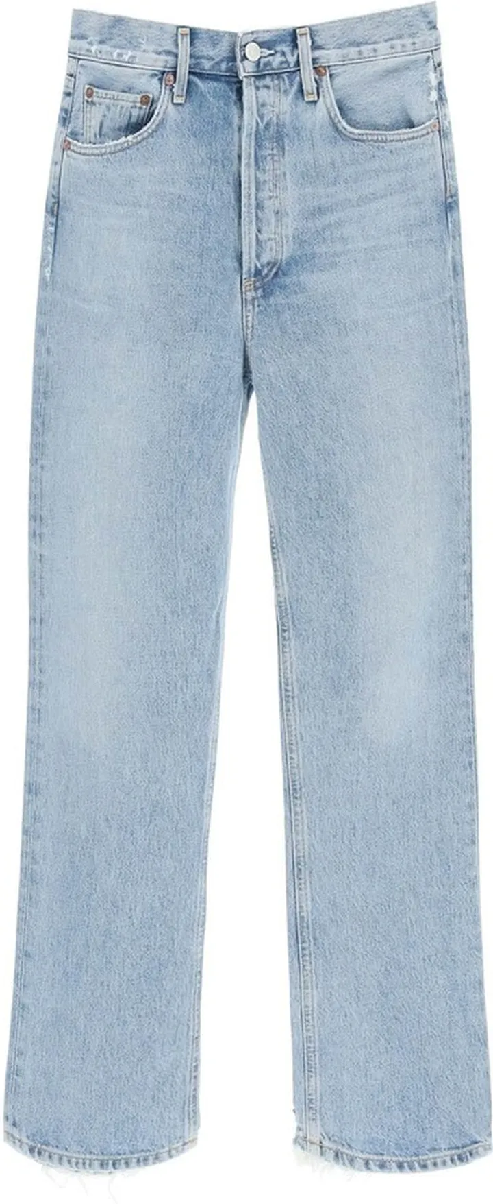 Agolde Organic Denim High-Waisted Jeans