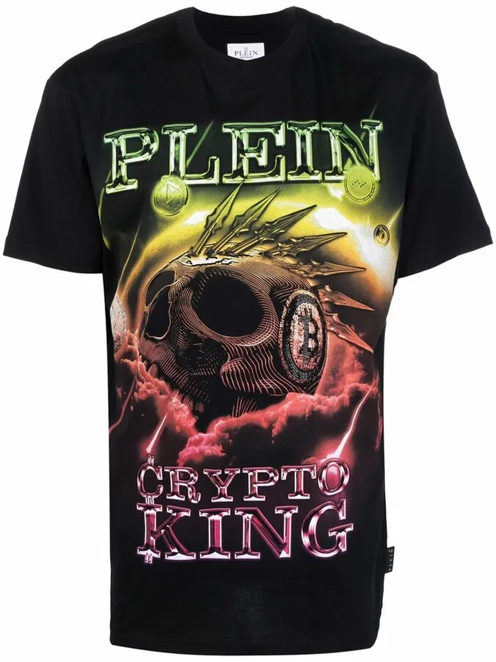 'Crypto King' cotton T-shirt