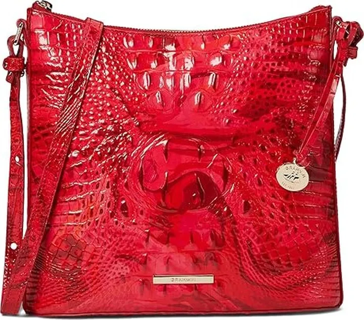 Brahmin Melbourne Katie Crossbody (Red Flare) Handbags